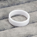 Wholesale Hot Selling White Ceramic Ring Fashion Ring Trend Couple Rings Jewelry